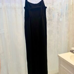American Apparel Black wide leg jumpsuit